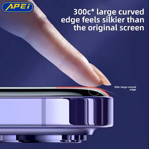 Nouveauté 2026 – Protection en verre trempé 3D 0,5 mm 300CC, dureté 9H, anti-rayures et anti-traces de doigts pour iPhone 17, 16, 15 <span class=keywords><strong>Pro</strong></span>, XS Max - Product Image 3