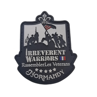 Patchs PVC Logo personnalisé Badges en caoutchouc Presse à chaud Coudre sur Logo en relief Patch pour vêtements