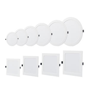 Pannello LED Plafoniera Rotonda 2x2 18W 24W 36W COB DOB Sottile Superficie Piana Illuminazione a Soffitto - Product Image 1