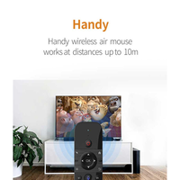 Mouse Inalámbrico Inteligente M8 con Mini Teclado, Giroscopio de 6 Ejes, Control Remoto para TV/PC, Aprendizaje IR, Control por Voz