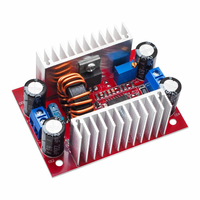 DC 400W 15A Step-up Boost Converter Constant Current Power Supply LED Driver 8.5-50V to 10-60V Voltage Charger Step Up Module