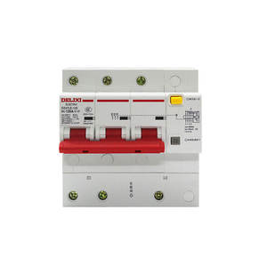 Delixi สวิตช์ DZ47LE-125 3P สามเฟส3P อากาศพร้อมอุปกรณ์ป้องกันการรั่วซึม380V เบรกเกอร์วงจร - Product Image 5