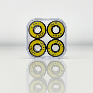 Roulements à billes à gorge profonde en acier chromé personnalisés 608 RS ABEC-7 avec joints en caoutchouc pour skateboard, trottinette, patins à roulettes – Durables et haute précision - Product Image 1