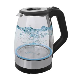 Aifa New Glass Stainless Steel Electric water Kettle Electric Glass Kettle