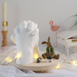 Kit per colata A mano un regalo artigianale Premium completo per creare un Kit di stampaggio ricordo per coppie a due mani per adulti, <span class=keywords><strong>bambini</strong></span> - Product Image 1