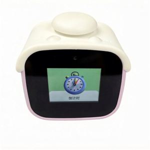 <span class=keywords><strong>Réveil</strong></span> <span class=keywords><strong>radio</strong></span> avec sons d'oiseaux, veilleuse LED, hélicoptère gonflable à strass, fonction de secousses pour lit, compatible AI et commande vocale, conforme RoHS, idéal comme cadeau - Product Image 4