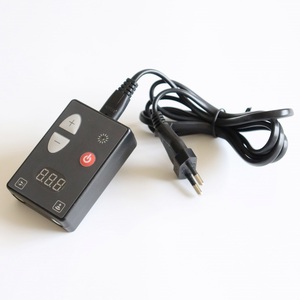 เครื่องจ่ายไฟสำหรับเครื่องสักดิจิตอล LCD อัจฉริยะแบบพกพา ทำจากสแตนเลส พร้อมฟังก์ชั่นรักษาผิว สำหรับใช้ในสตูดิโอ - Product Image 3
