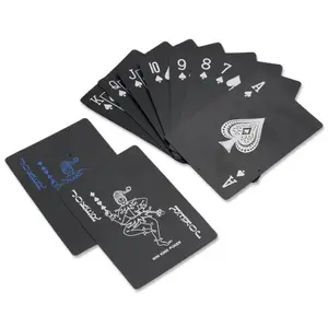 전문 공장 사용자 정의 인쇄 모양 PVC 카드 놀이 카드 게임 카드 포커 카드