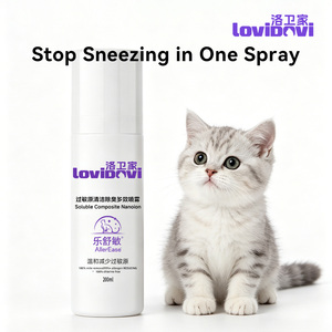 Spray Multiuso Lovidovi <span class=keywords><strong>per</strong></span> Animali Domestici, Formula Senza Cloro, Elimina Peli, Forfora, Allergeni, Purificante <span class=keywords><strong>per</strong></span> <span class=keywords><strong>Cani</strong></span> e Gatti, Anti-acaro, OEM - Product Image 1