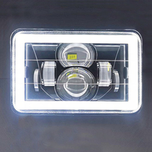 Chất lượng cao 5x7inch xe máy Sương Mù Ánh sáng vuông LED xe tải cao thấp chùm DRL Đèn pha 12V 24V cho xe Jeep phổ xe ô tô - Product Image 3