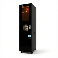 Distributeur automatique de café frais entièrement automatique à usage commercial avec système de paiement