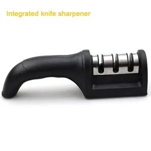 Three groove knife sharpener household quick knife sharpener diamond sharpening rod