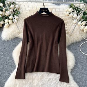 Set Pakaian Vintage Musim Gugur 2 Potong untuk Wanita Atasan dan Gaun Kotak-kotak Lukisan Tangan Grosir Pakaian - Product Image 4