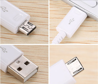 Câbles de données de charge rapide Original OEM Micro USB V8 Android câble de téléphone portable pour Samsung S6 S7 Note4 S4 S3 1.2M chargeur