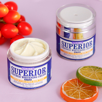 Fabricant Crème hydratante en profondeur pour le visage au collagène blanchissant et lissant pour inhiber la formation de mélanine par les taches de rousseur