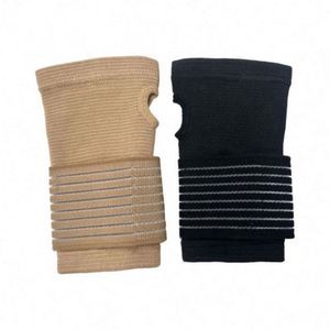 Soporte de Muñeca Elástico de Nailon Impermeable con Cierre de Cremallera, Protector de Muñeca para Artritis, Esguinces, Lesiones Carpal, Soporte de Mano para Deportes - Product Image 1