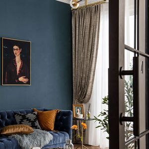 <span class=keywords><strong>Tende</strong></span> Oscuranti in Velluto di Lusso Stile Europeo per Soggiorno e <span class=keywords><strong>Camera</strong></span> <span class=keywords><strong>da</strong></span> <span class=keywords><strong>Letto</strong></span> - Product Image 5