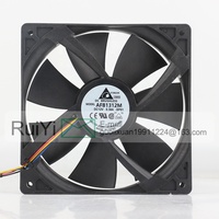 Delta 5V 24V 48V DC12V 0.38A AC EC 13525 EC 13.5CM Dual Ball Bearing sasis komputer Power Supply AFB1312M Coolingfan