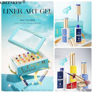 Vernis à ongles en gel pour l'art des ongles, peinture, manucure, 24 couleurs, été, DIY - Product Image 2