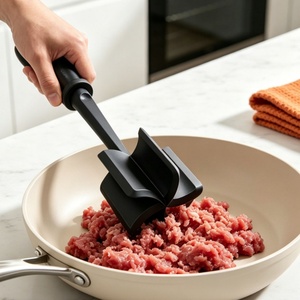 Attendrisseur à viande professionnel avec manche en plastique ABS, pilon à viande, marteau à steak, outils de cuisine portables - Product Image 3