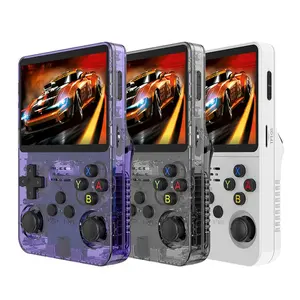New Arrival R36S Retro Handheld Game Players With Dual 3D Joystick Linux Open Source System 64GB Classic Video Games Consoles