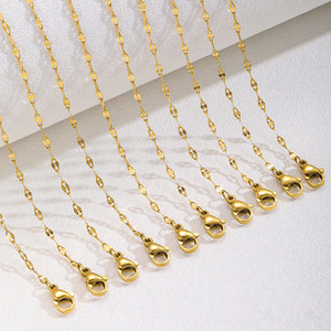 Decoración de cadena dorada para fiesta de año nuevo chino, elegante borla de red con forma de cola de pez, accesorio de collar de varias capas - Product Image 3