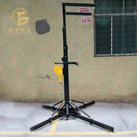 Soporte de manivela de elevación de alta resistencia Truss 250Kg 300Kg Altavoces de matriz de línea colgante Iluminación para actuaciones de eventos en interiores y exteriores
