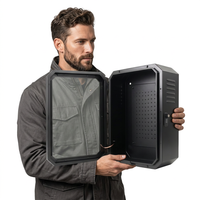 Boîtier métallique personnalisé IP54 avec revêtement en poudre pour chargeur de VE extérieur, avec grand espace vide
