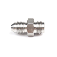 Adaptateur hydraulique en acier inoxydable, raccords de tuyauterie droits à expansion avec filetage externe AN3/AN4, ajustement universel