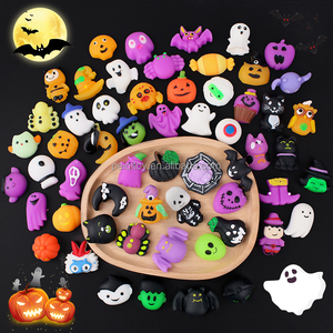 Jouet Mochi Squishy d'Halloween, Squishies Aléatoires, Jouets de Fête, Cadeaux Kawaii Mignons pour les Fêtes, Jouet Anti-Stress à Presser, Mochi - Product Image 1
