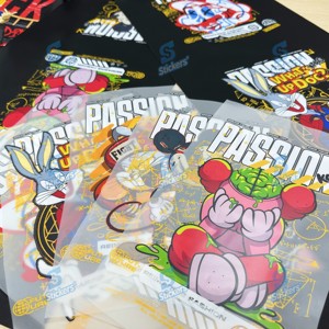 कस्टम प्लास्टिकर्स स्क्रीन प्रिंटिंग के लिए टी-शर्ट आयरन-ऑन डिकल्स वॉशबल वाटर प्रूफ पालतू - Product Image 2