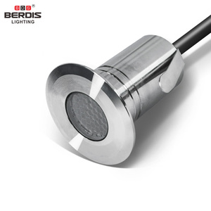 9-36V apto para batería Honey Comb 1W 3W 12V Luz <span class=keywords><strong>de</strong></span> acero inoxidable 24V 38mm exterior LED impermeable foco <span class=keywords><strong>de</strong></span> voltaje constante - Product Image 1