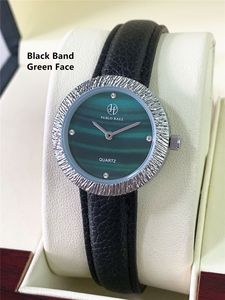 Reloj de mujer con correa de cuero a la moda, superficie de concha, elegante y con estilo, estilo sencillo. - Product Image 2