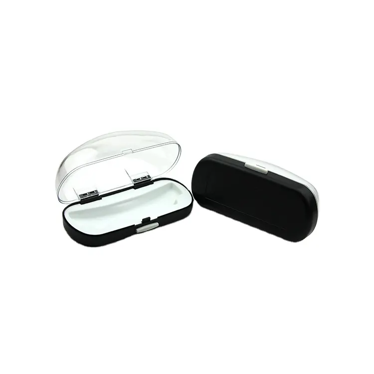 Shinetai Hot Sale Durable Clear Clamshell Plastic Sunglasses Case Spectacles Box