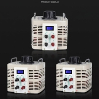 Régulateur de tension réglable monophasé WF.EL TDCG2-500VA 220V, alimentation AC boost, affichage LED, sortie 50Hz 0-500V, cuivre SVC