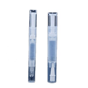 Bolígrafos Transparentes Pequeños de 2ml, 3ml y 5ml con Punta de Pincel para Aplicar Aceite para Cutículas, Tubo para Líquido de Crecimiento de Pestañas - Product Image 1
