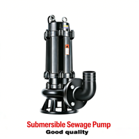 Pompe submersible pour eaux usées, pompe à eaux usées à haute pression pour drainage industriel, agricole, de jardin et de sous-sol