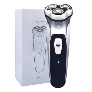Tondeuse électrique pour hommes, rasoir à barbe portable, épilation des cheveux du visage