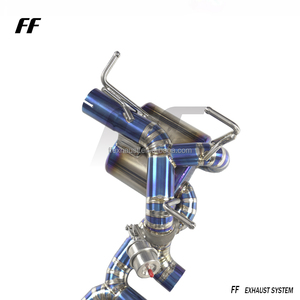 Tubos de escape Catback para <span class=keywords><strong>Ferrari</strong></span> 458 <span class=keywords><strong>V8</strong></span> 4,5, sistema de escape de coche, silenciador de tubo de escape de titanio - Product Image 5