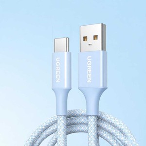 Cable de Carga Rápida Trenzado UGREEN USB-A a USB-C 3A para Dispositivos CarPlay y Android - Product Image 2