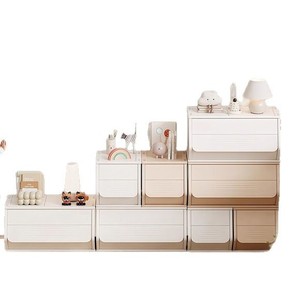 多功能立式儿童图书玩具塑料储物柜母婴用品架 - Product Image 5