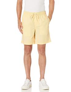 Short décontracté à cordon de serrage pour hommes de 8 pouces Essentials taille extensible légère pour les entraînements de golf et les vêtements de rue - Product Image 5