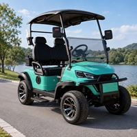 Voiturette de golf électrique Cherry Orchard 2, 4 ou 6 places, moteur AC 72V 7.5KW, batterie au lithium, pour la récolte et le transport, avec support pour paniers à fruits
