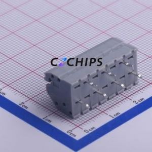 KF250-3.5-7P-2 Spring Terminal Block Through hole Component (THT),P=3.5mm Connector 3.5mm 7P 7 5A - Product Image 2