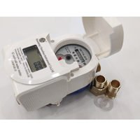 R400 Cold IP68 Plastic Wireless LoRaWAN Intelligent Mechanical Water Meter 1/2 STS DN15 IoT Reading Flow 2 Inch Mid Certified