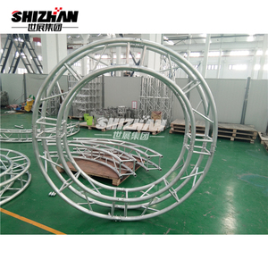 Truss d'éclairage <span class=keywords><strong>en</strong></span> aluminium noir thermolaqué sur mesure, fourni par l'usine, pour scène, événement, <span class=keywords><strong>concert</strong></span>, exposition, stand de salon professionnel - Product Image 5