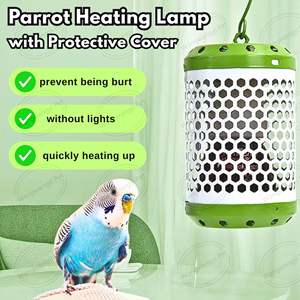Lampe chauffante infrarouge pour cage à oiseaux, housse de protection anti-morsure, chauffe-reptile en céramique sans lumière - Product Image 2