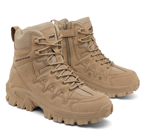 DF29 UNZHUO MAKE High Quality Wholesale SportS Handmade Mountain <b>Hiking</b> Outdoor Rubber Suede Leather <b>Boots</b> - Product Image 3