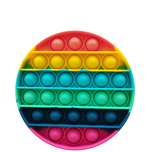 Silicone Đồ chơi Thần tài đẩy Pop bong bóng Khay đẩy Pop thần tài đồ chơi Silicone đồ chơi trẻ em - Product Image 5