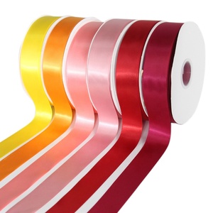 Pita Satin Poliester Ramah Lingkungan Berkualitas Premium 196 Warna 38mm 100 Yard Per Gulung Warna Solid untuk Acara Pernikahan - Product Image 6